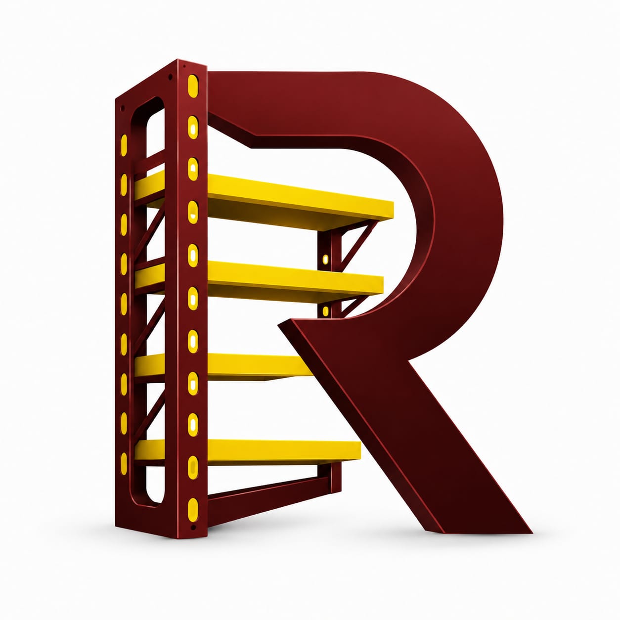 Racks on Rent Logo Icon